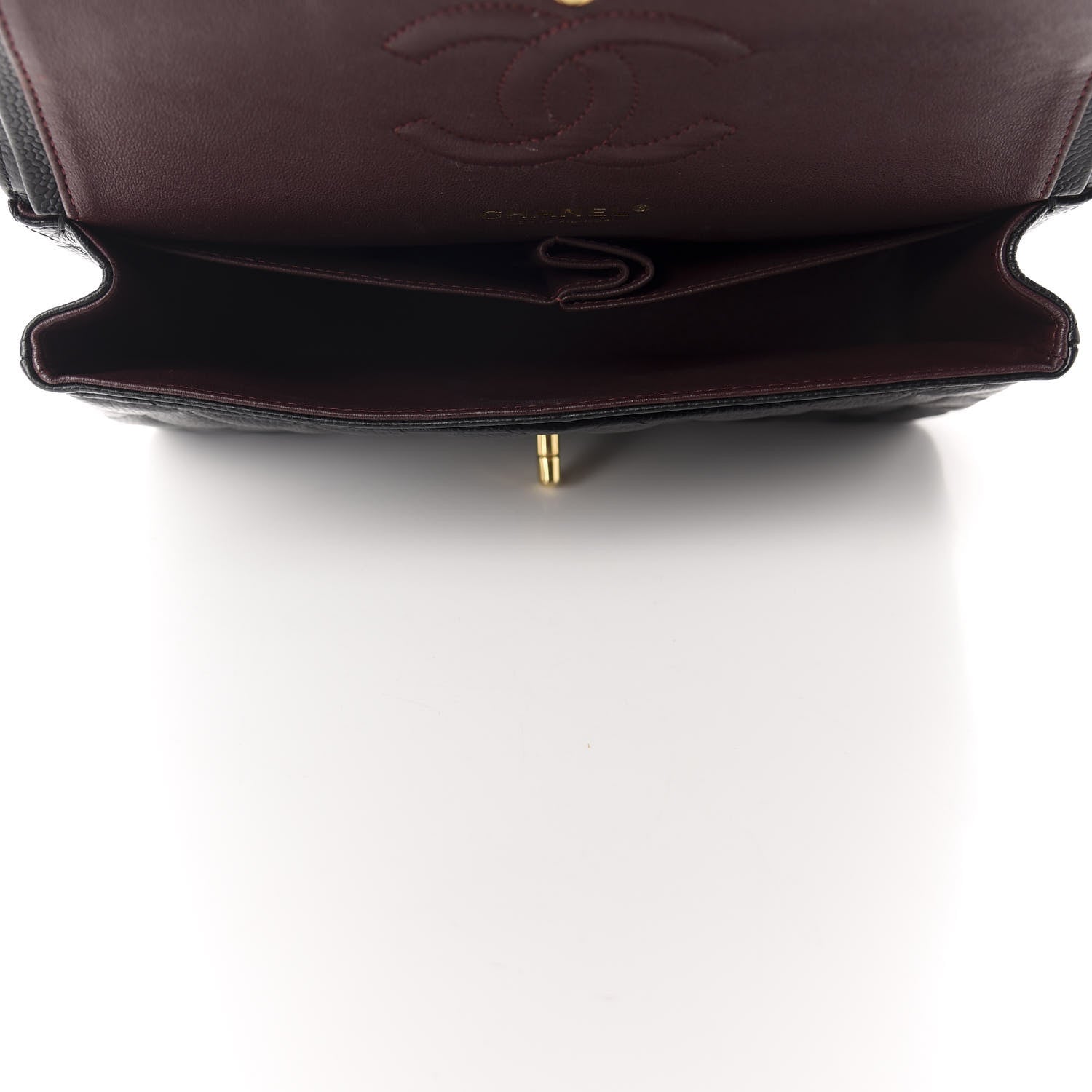 Chanel Caviar Quilted Medium Double Flap Black 5 of 11