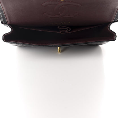 Chanel Caviar Quilted Medium Double Flap Black 5 of 11