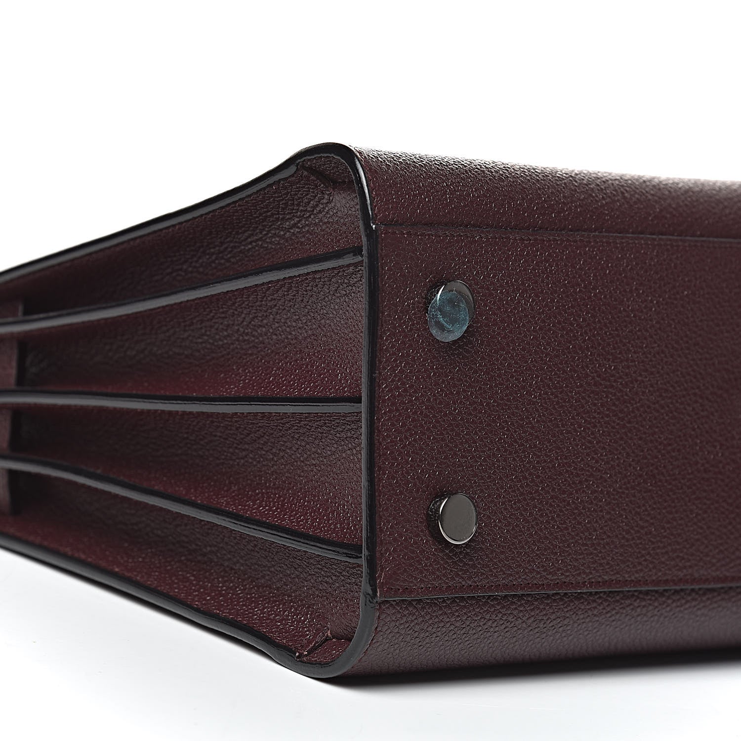 Saint Laurent Grained Calfskin Baby Sac De Jour Amaranto 8 of 14