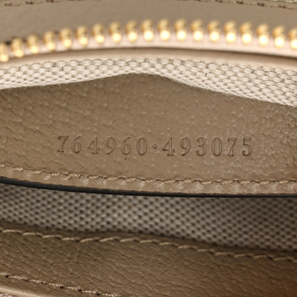Gucci GG Supreme Monogram Textured Dollar Calfskin Web Mini Ophidia GG Handbag Beige Mystic White Oatmeal 7 of 10