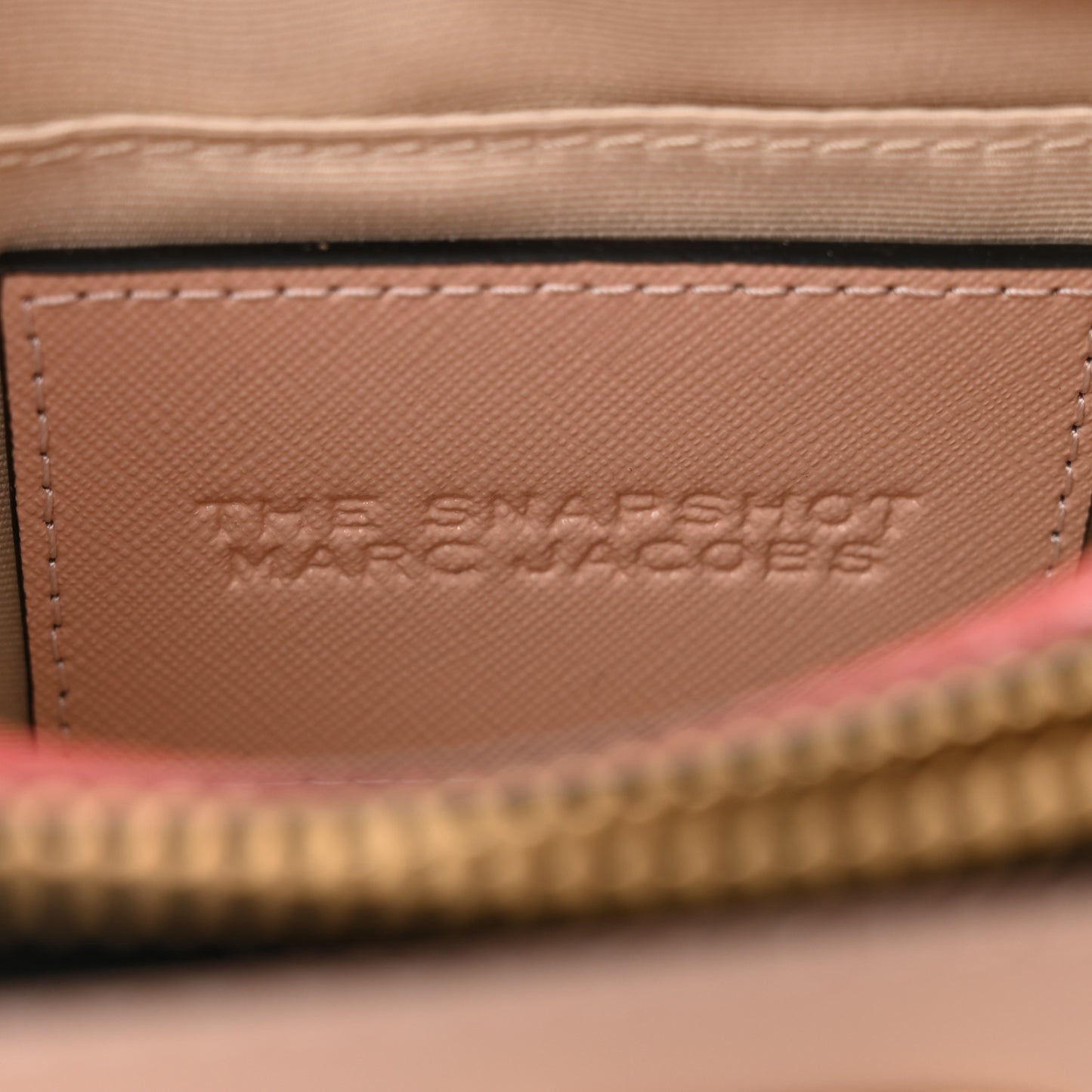Saffiano Small Snapshot Camera Bag New Rose