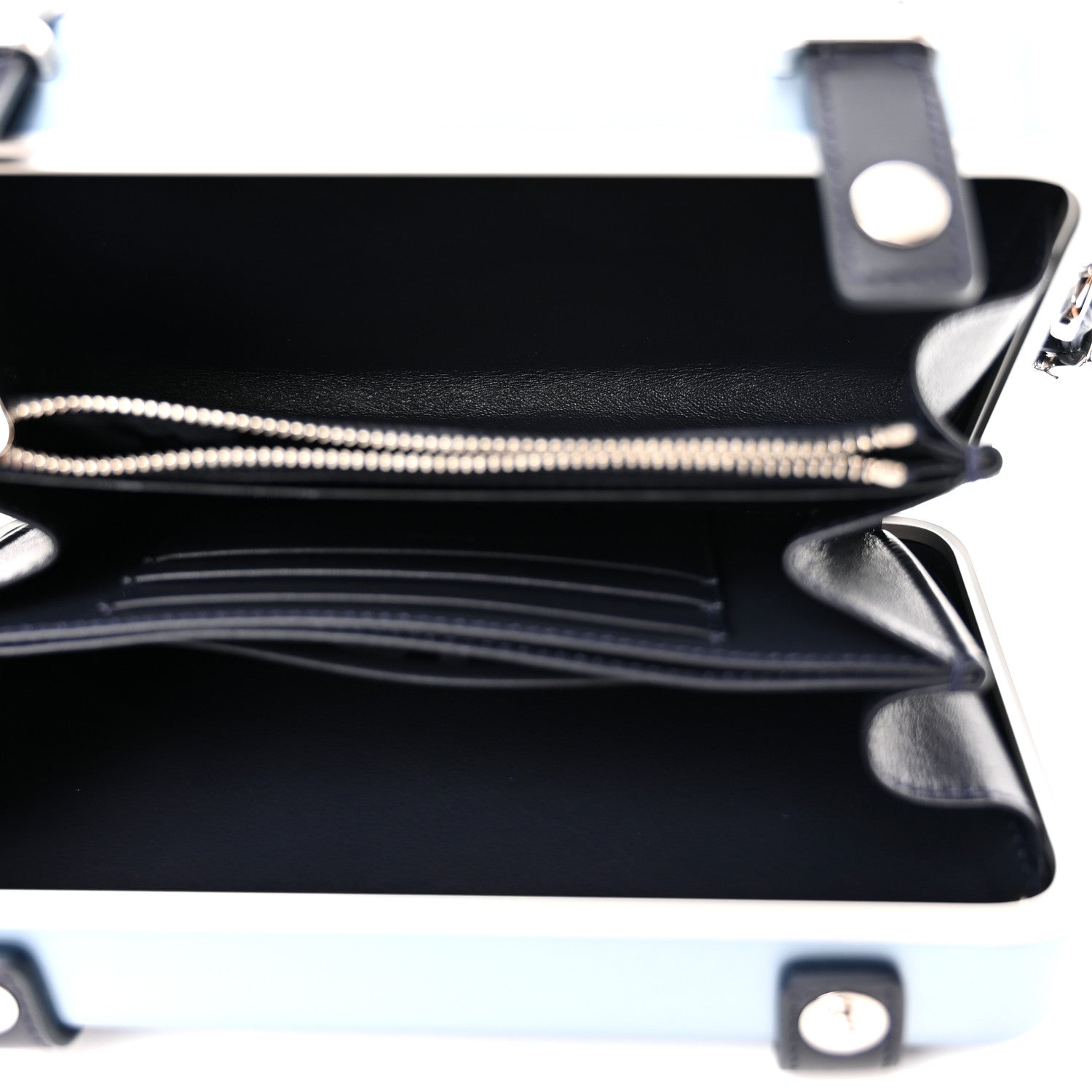 Christian Dior X RIMOWA Aluminum Personal Clutch On Strap Bleu 5 of 12