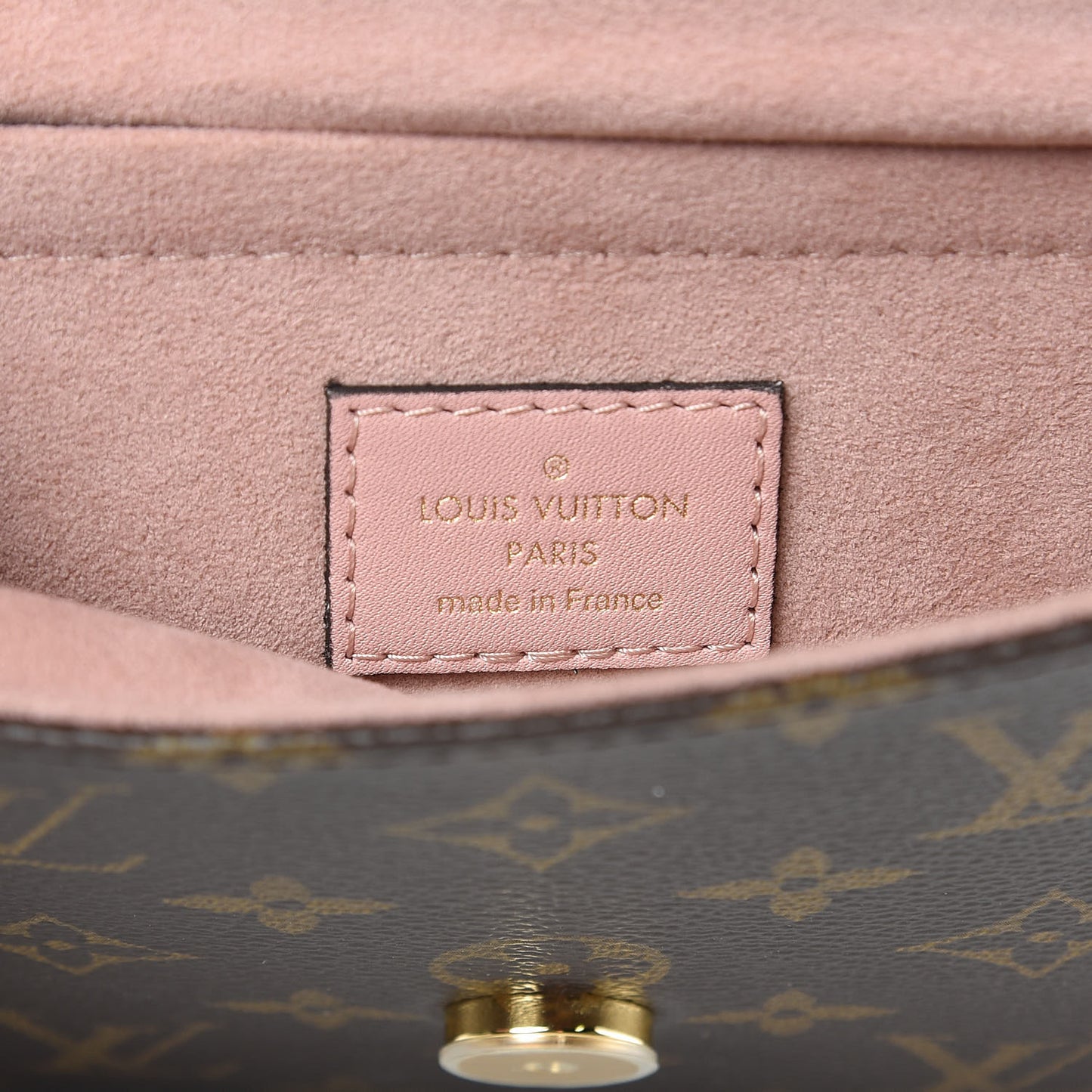Monogram Locky BB Rose Poudre