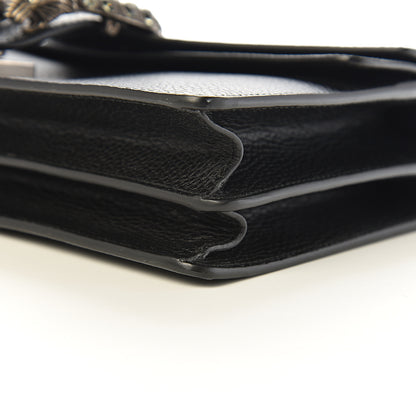 Gucci Pebbled Calfskin Small Dionysus Shoulder Bag Black 13 of 14