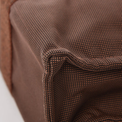 Hermes Canvas Herline MM Tote Brown 12 of 12