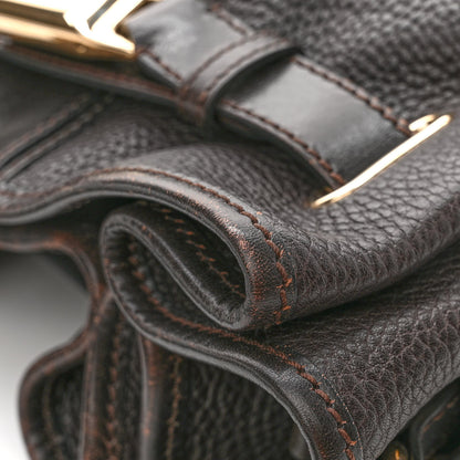 Burberry Grainy Calfskin Willenmore Hobo Black 12 of 12