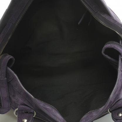 Balenciaga Baby Daim Suede City Purple 5 of 7