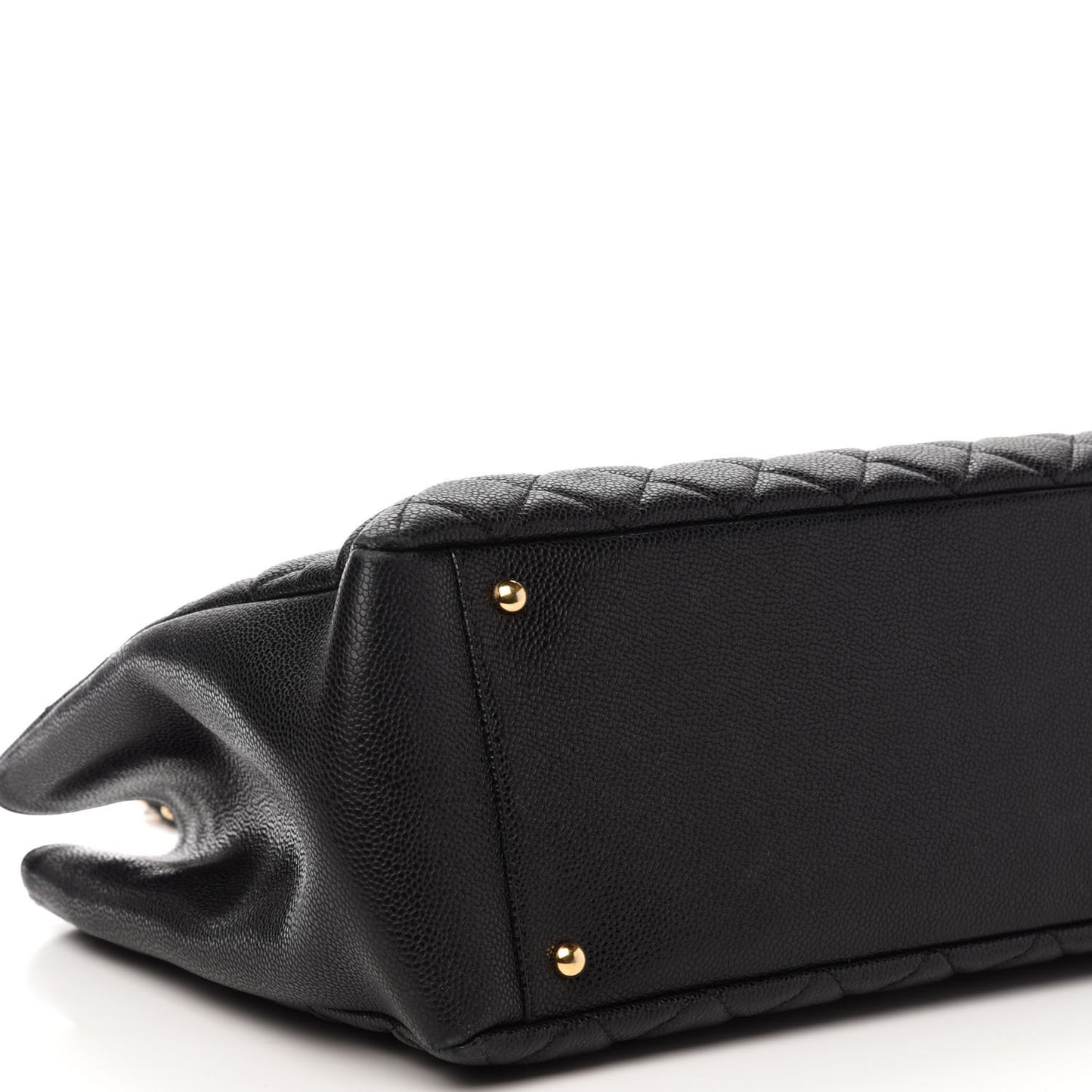 Caviar Quilted XL Grand Shopping Tote GST Black
