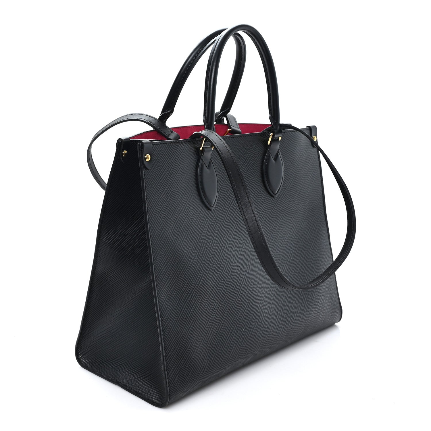 Louis Vuitton Epi Onthego MM Black Black 3 of 9