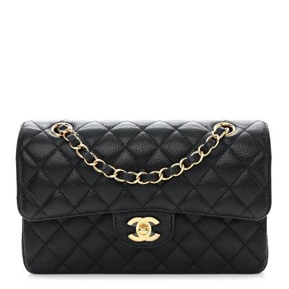 Chanel Caviar Quilted Small Double Flap Black 1 of 13