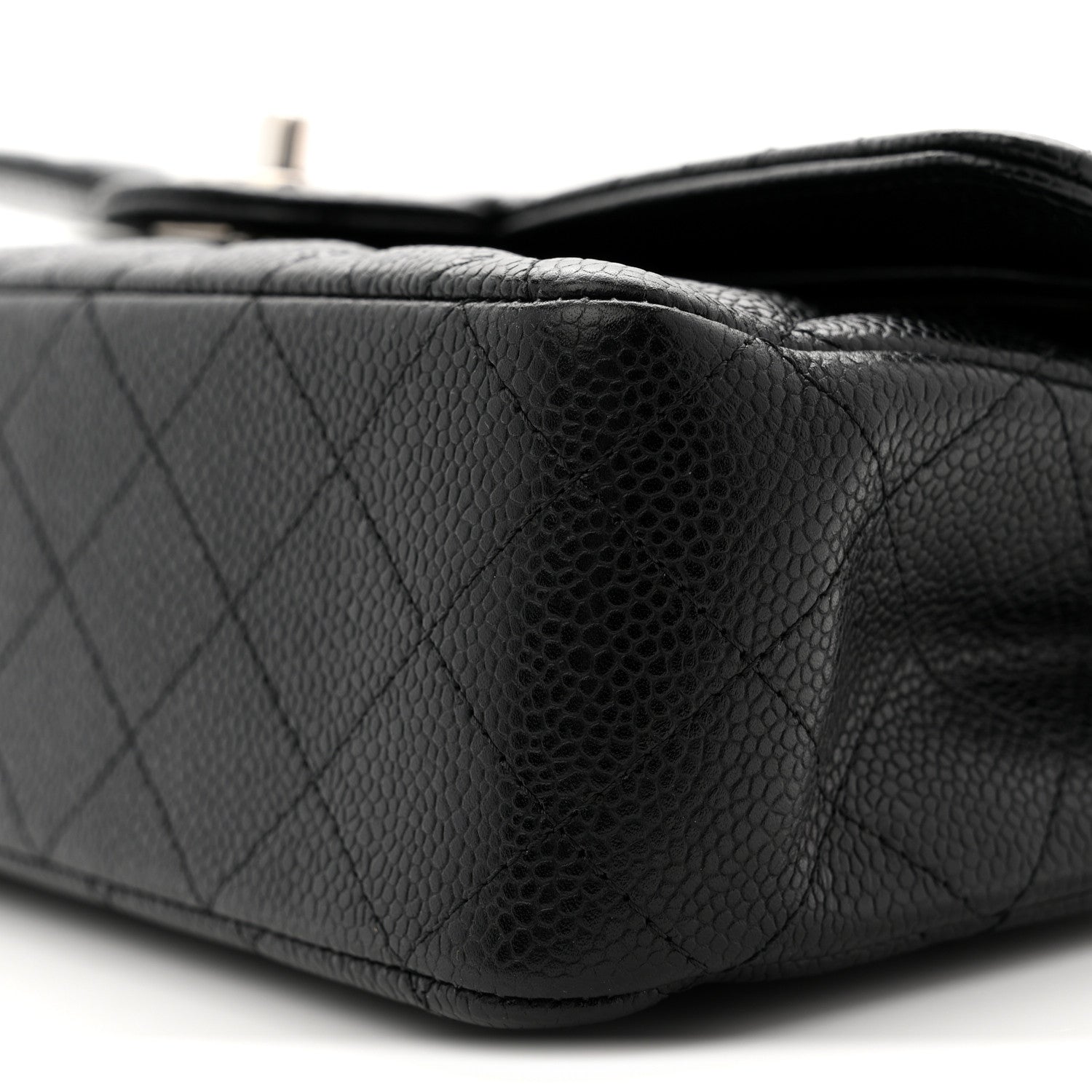 Chanel Caviar Quilted Medium Double Flap Black 10 of 10