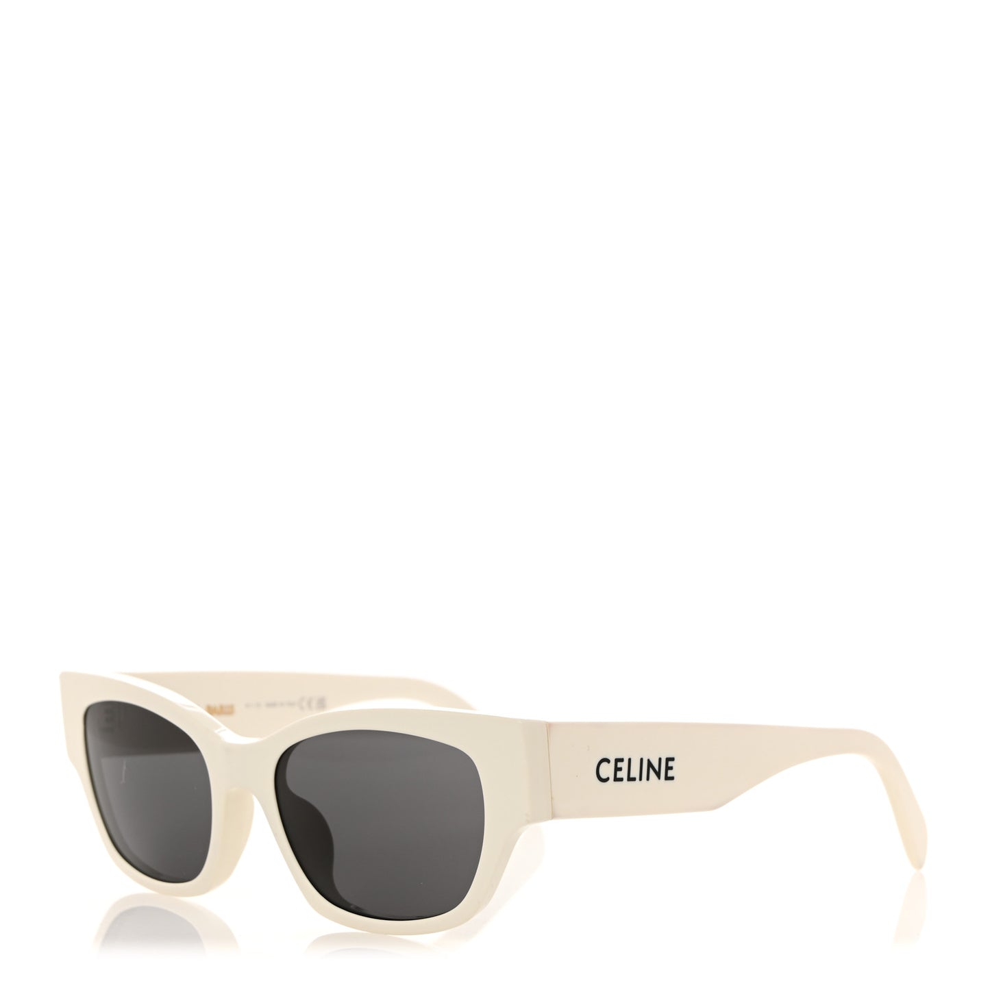 Acetate Cat Eye Sunglasses CL 40197U White