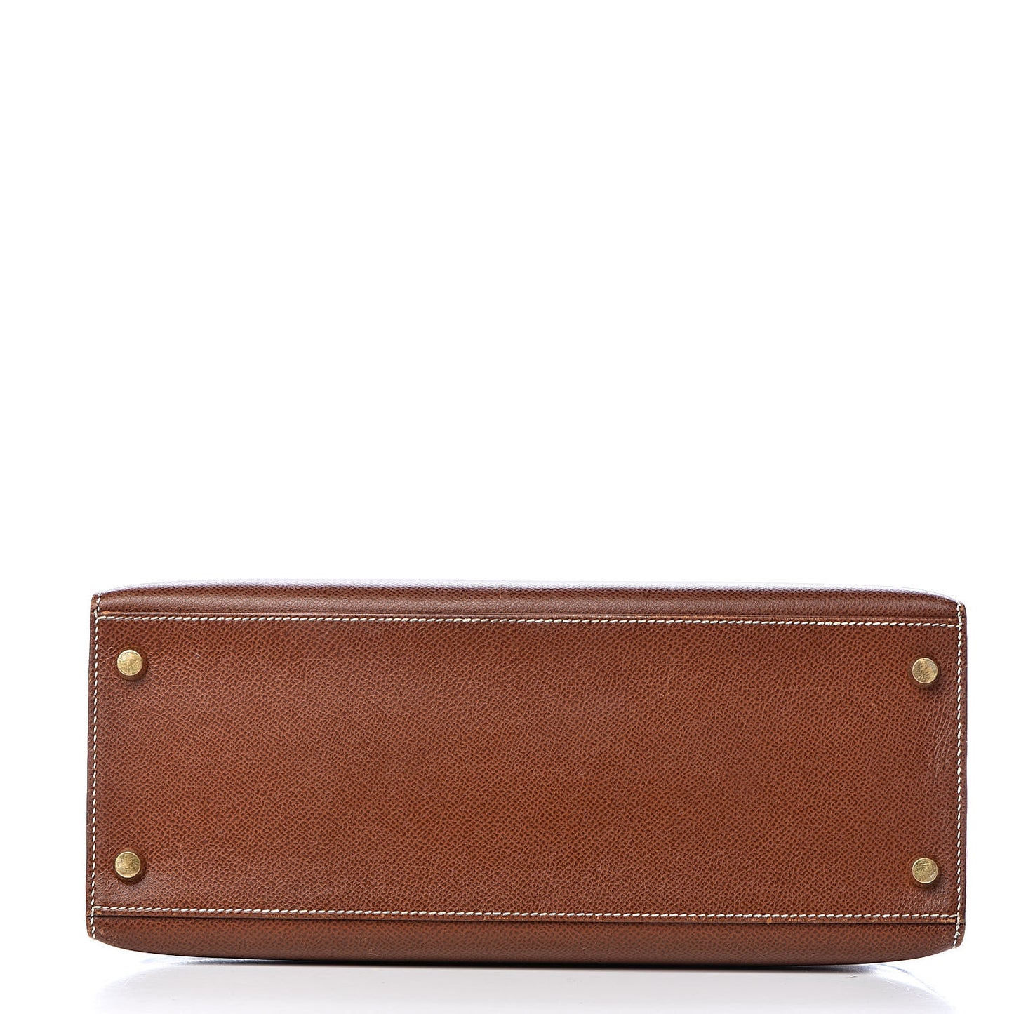 Veau Grain Lisse Kelly Sellier 28 Noisette