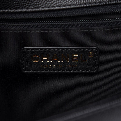 Chanel Caviar Quilted New Medium Boy Flap Black 6 of 9