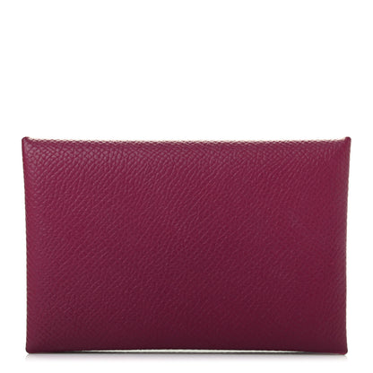 Hermes Epsom Calvi Card Case Tosca 1 of 7