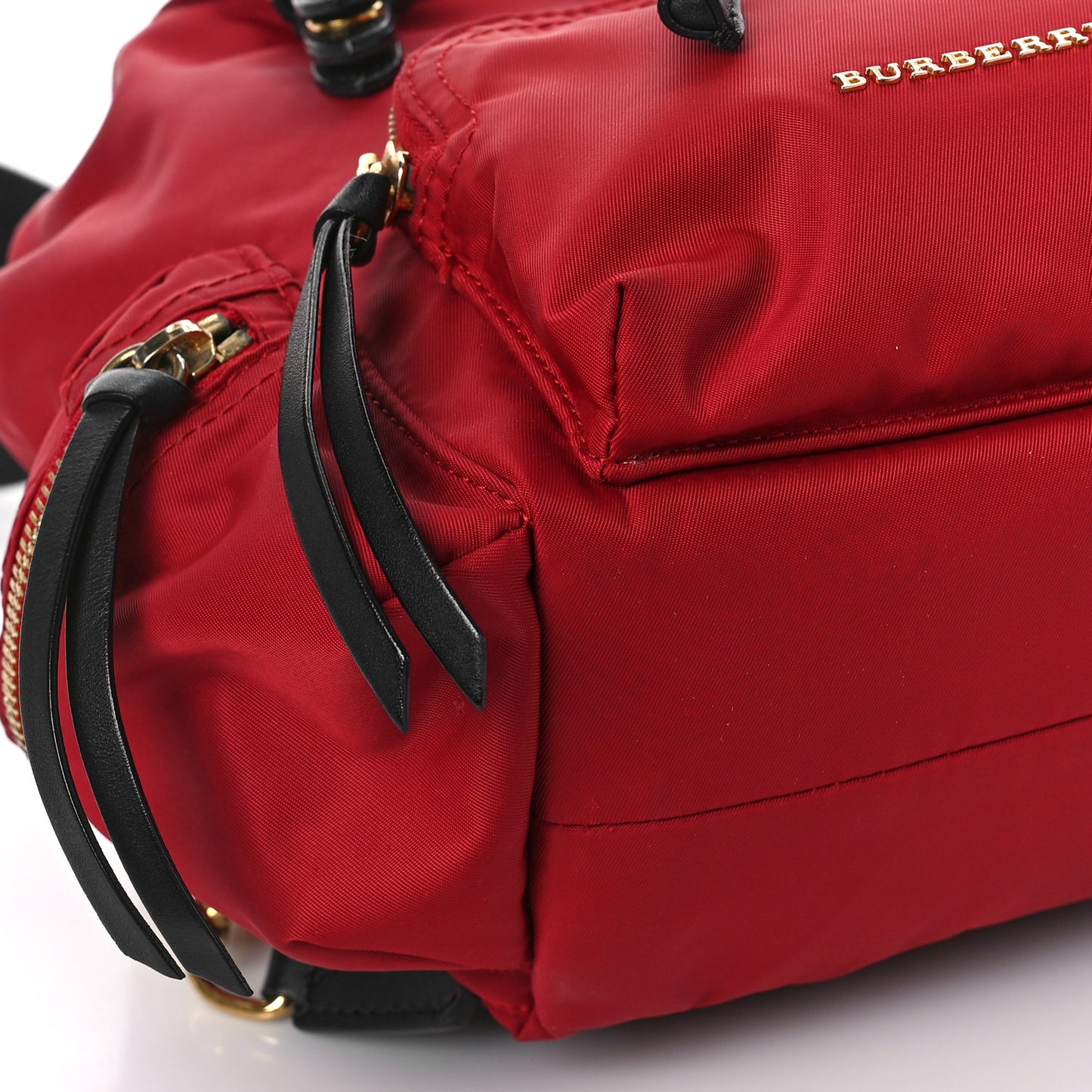 Nylon Small Rucksack Backpack Red
