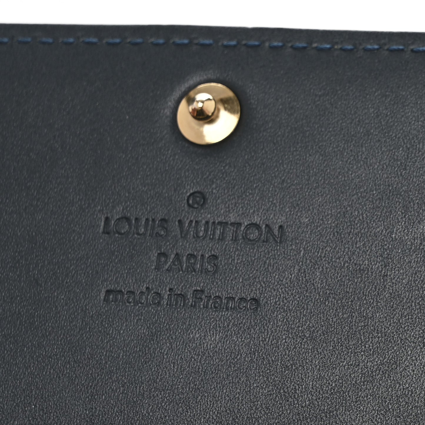 Vernis Sarah Wallet Blue Nuit