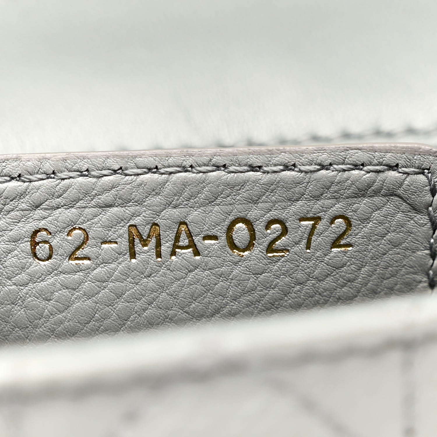 Christian Dior Calfskin Cannage Small Caro Bag Grey 7 of 10
