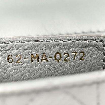 Christian Dior Calfskin Cannage Small Caro Bag Grey 7 of 10