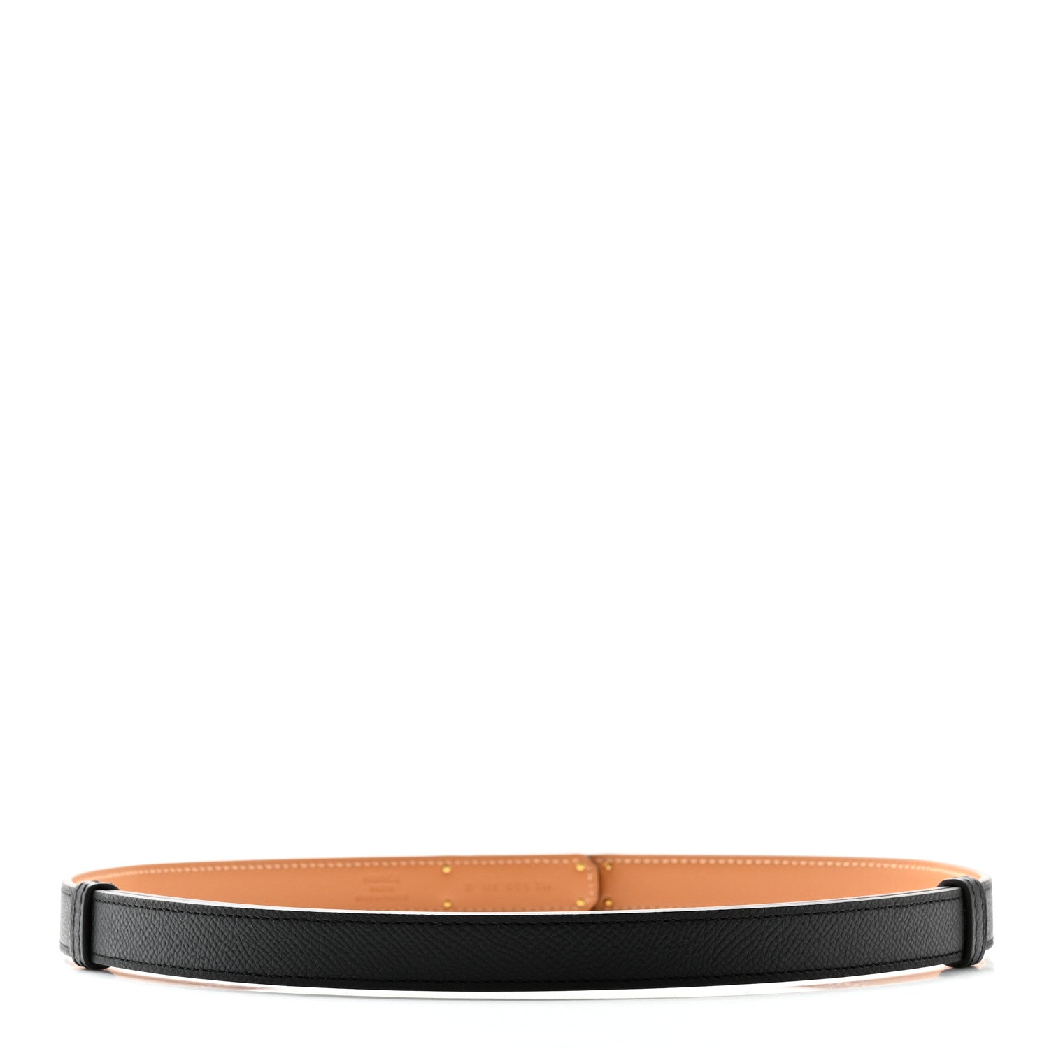 Hermes Epsom Kelly Belt Black 2 of 6