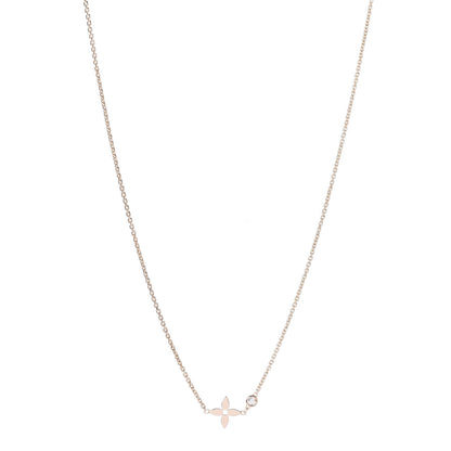 Louis Vuitton 18K Pink Gold Diamond Idylle Blossom Pendant Necklace 1 of 6