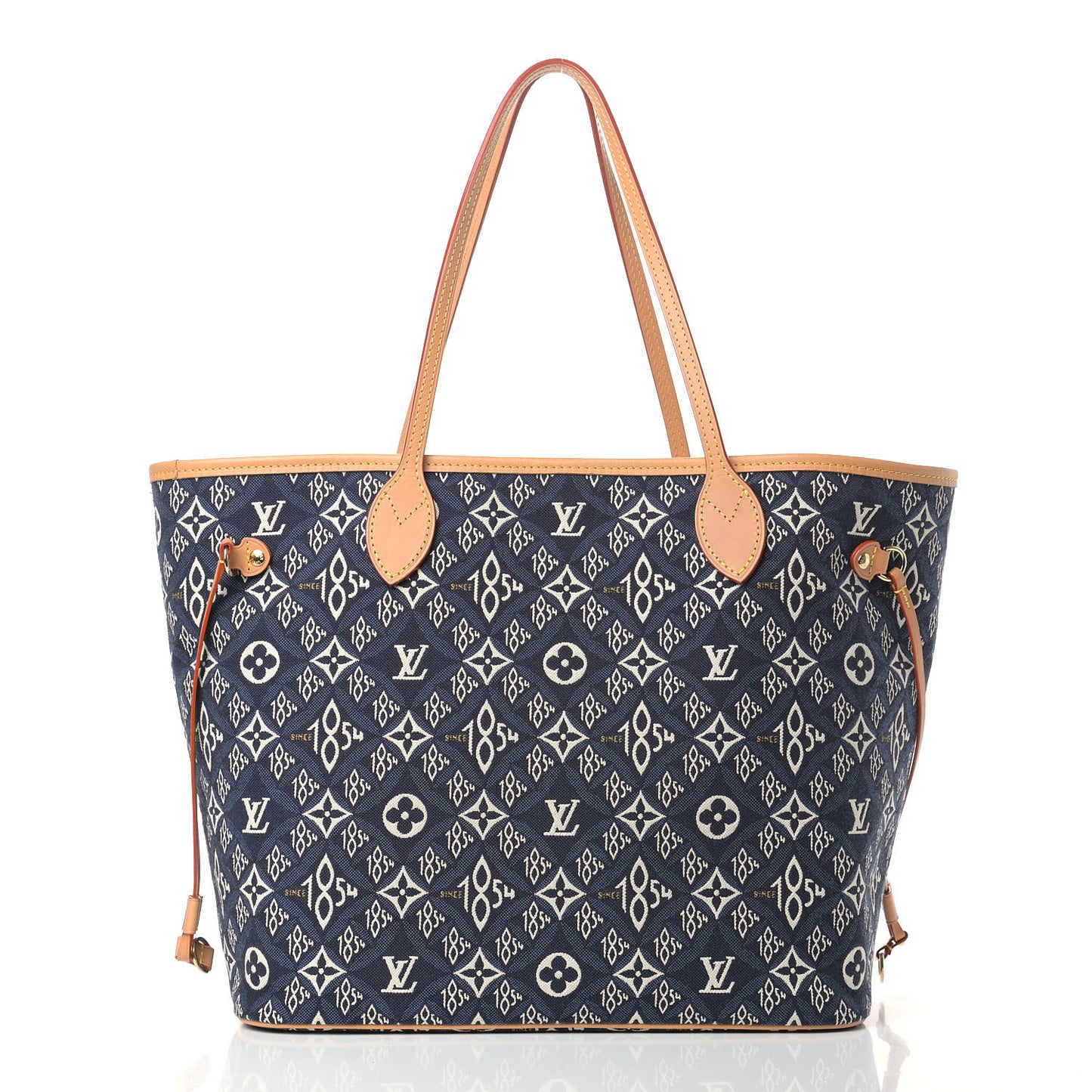 Jacquard Since 1854 Neverfull MM Blue
