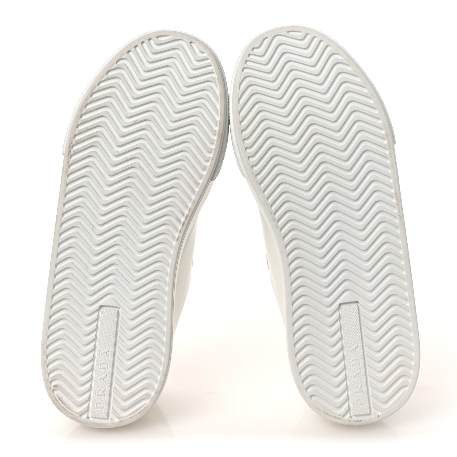 Prada Vitello Soft Logo Womens Low Top Sneakers 36 White 7 of 11