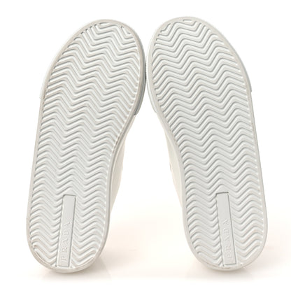 Prada Vitello Soft Logo Womens Low Top Sneakers 36 White 7 of 11