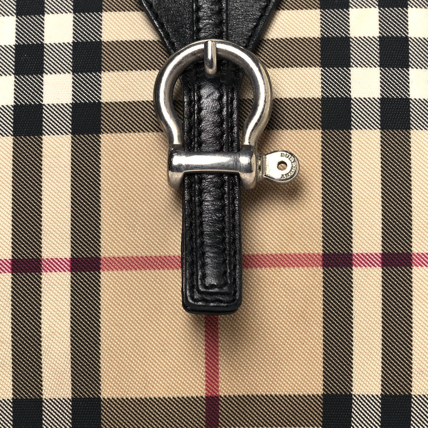 Burberry House Check Buckle Tote Black 8 of 25