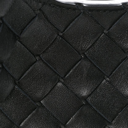 Bottega Veneta Nappa Intrecciato Small Campana Shoulder Bag Black 11 of 11
