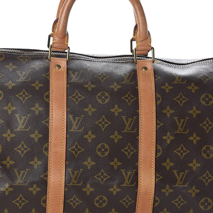 Louis Vuitton Monogram Keepall Bandouliere 50 9 of 13