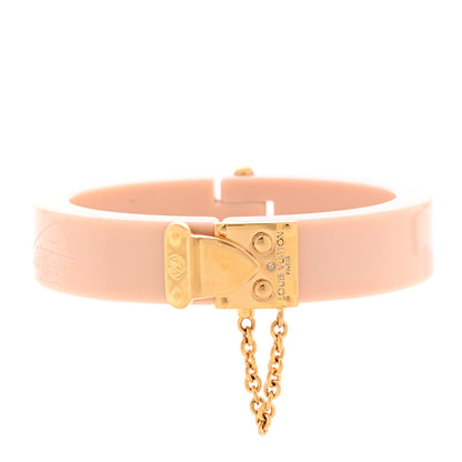 Louis Vuitton Lock Me Bracelet Rose Velours 1 of 6