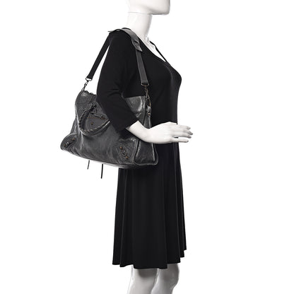 Balenciaga Agneau Classic Hardware City Gris Fossile 2 of 12