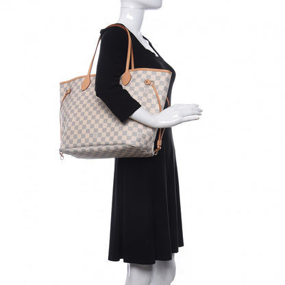 Louis Vuitton Damier Azur Neo Neverfull MM 2 of 10