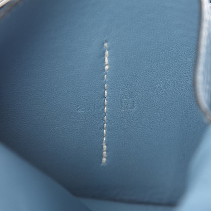 Hermes Togo Dogon Compact Wallet Blue Jean 7 of 11