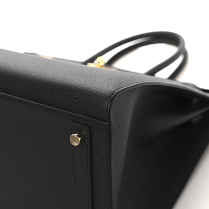 Hermes Epsom Birkin Sellier 35 Black 10 of 13