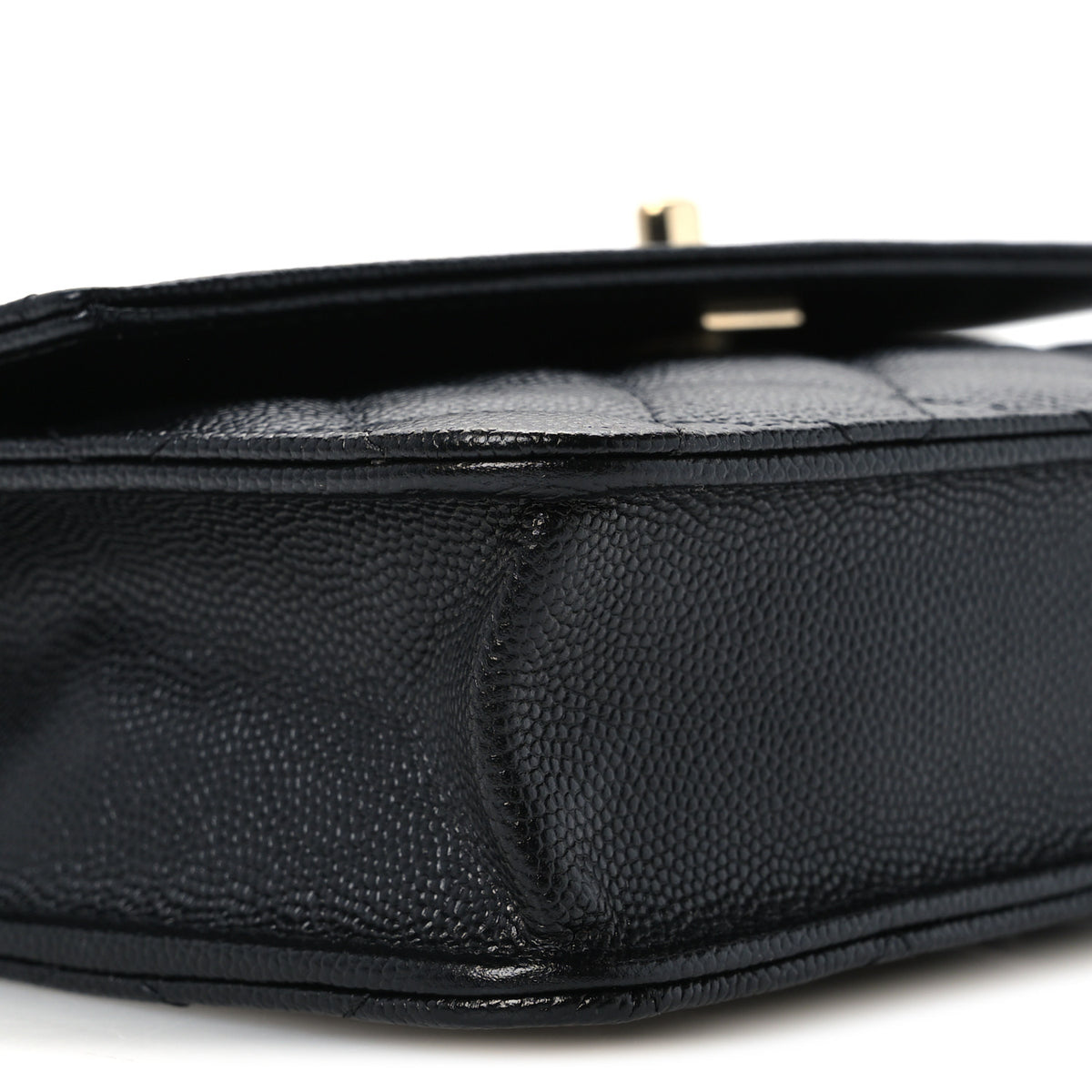 Chanel Caviar Quilted Trendy Handle Clutch With Chain Black 10 of 11