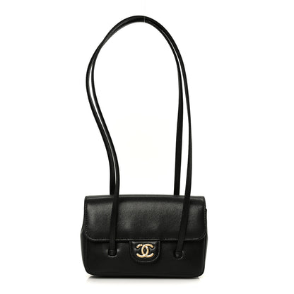 Chanel Shiny Caviar Mini Preppy Coco Shoulder Bag Black 1 of 11