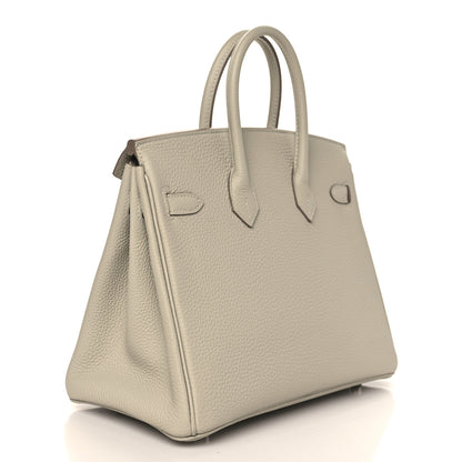Hermes Togo Birkin 25 Gris Perle 2 of 15