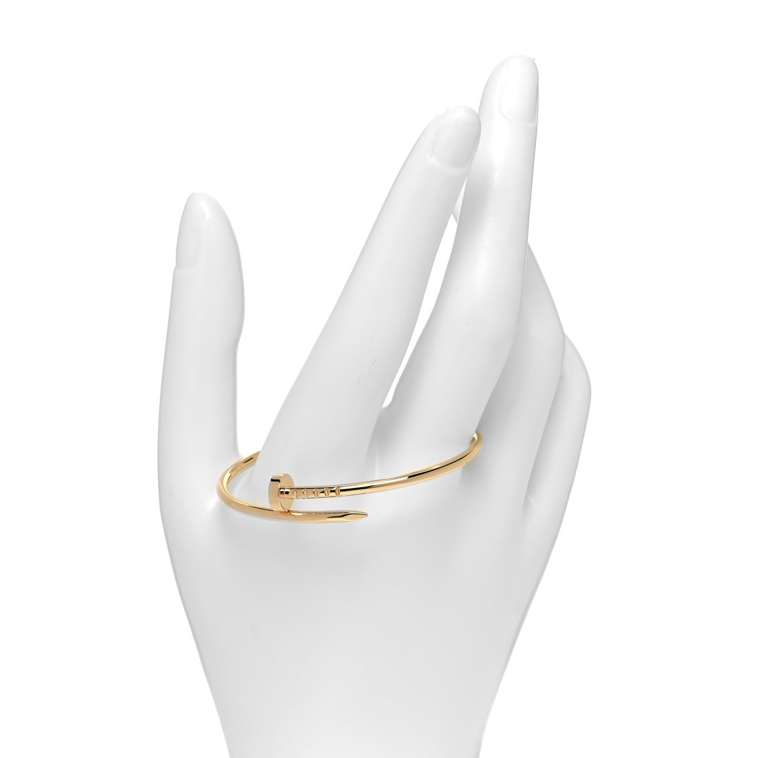 Cartier 18K Yellow Gold Small Juste Un Clou Bracelet 14 2 of 5
