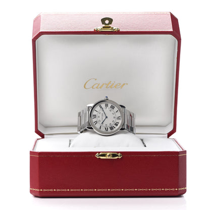 Cartier Stainless Steel 36mm Ronde Solo Quartz Watch 6 of 6