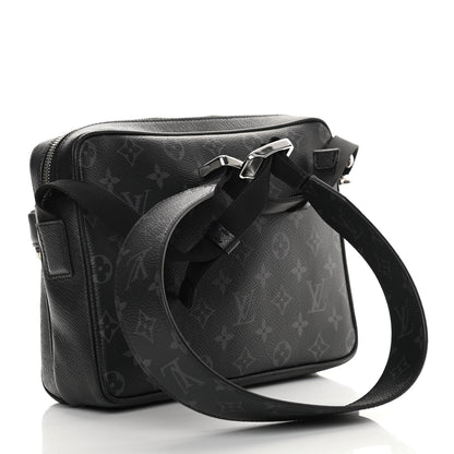 Louis Vuitton Taiga Monogram Eclipse Outdoor Messenger Black 3 of 10