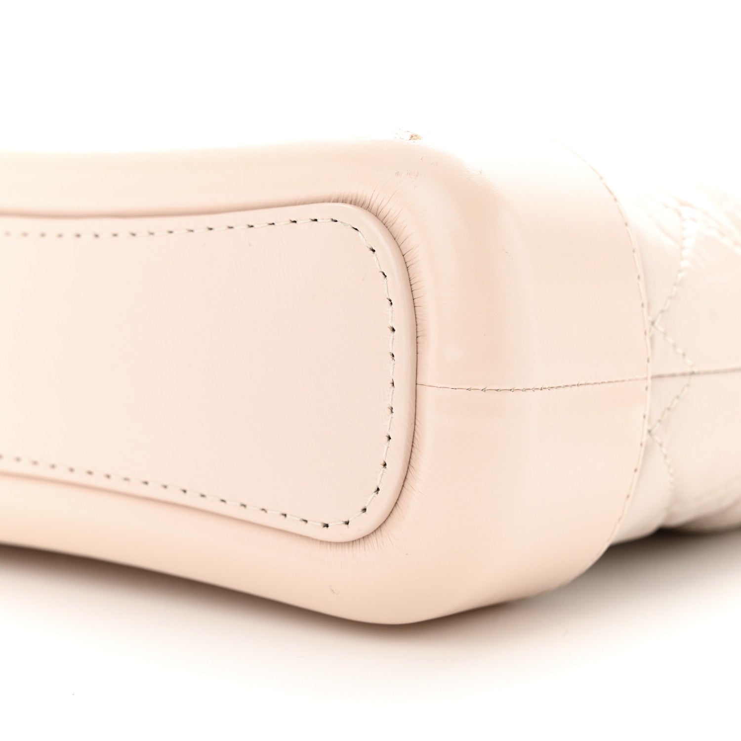 Chanel Aged Calfskin Quilted Small Gabrielle Hobo Light Pink 9 of 10