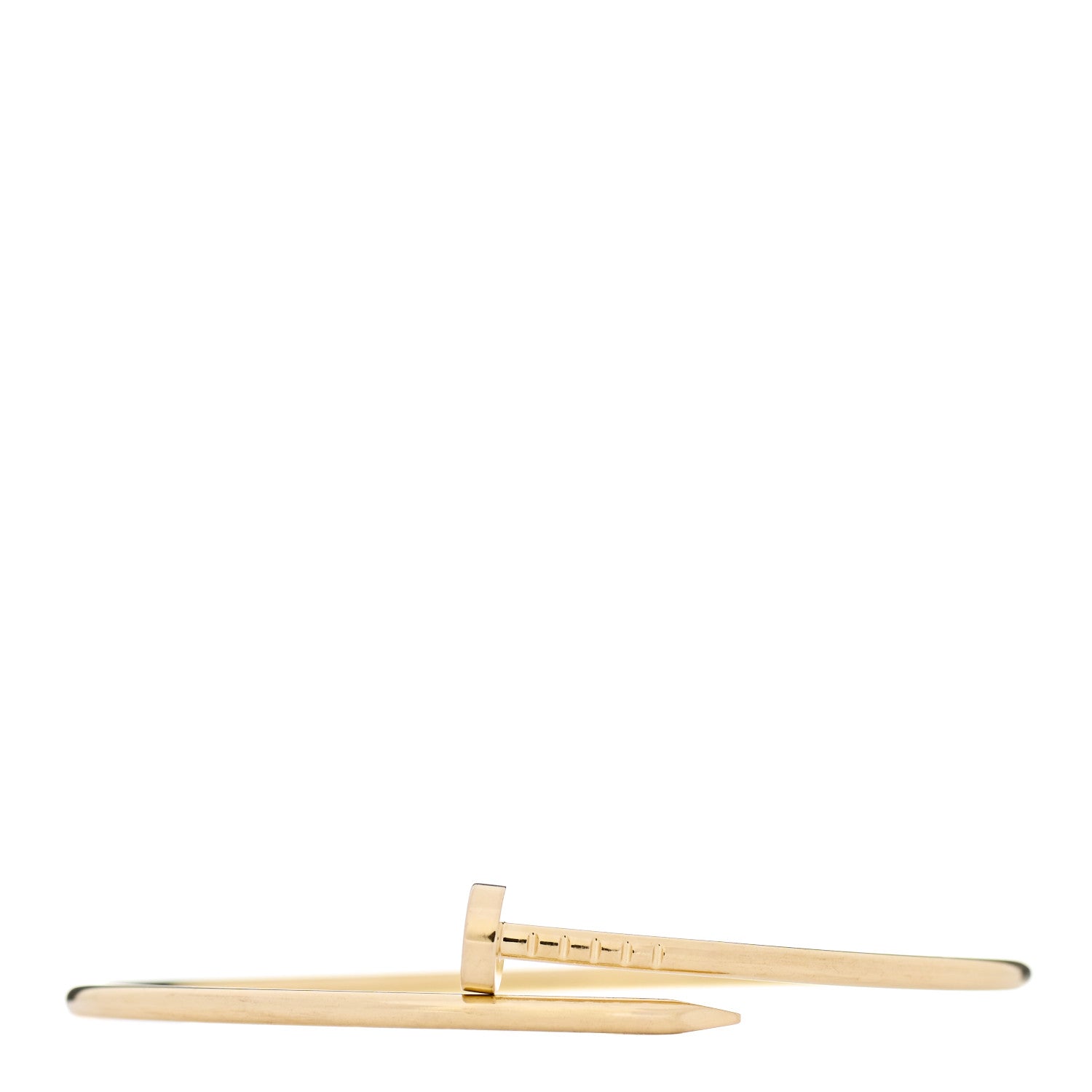 Cartier 18K Yellow Gold Small Juste Un Clou Bracelet 19 1 of 4
