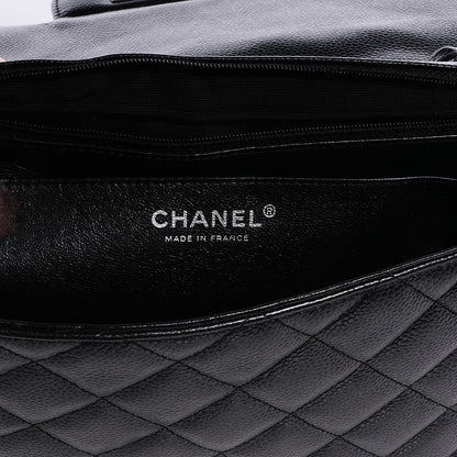 Chanel Caviar Jumbo Single Flap Black 5 of 8