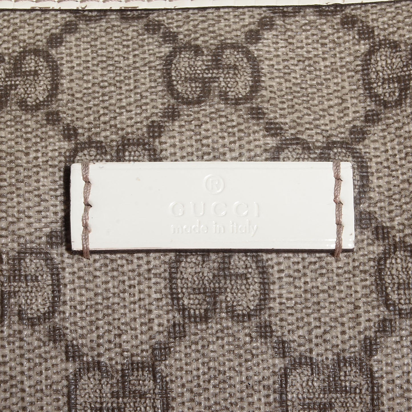 GG Plus Monogram Medium Joy Boston Off White