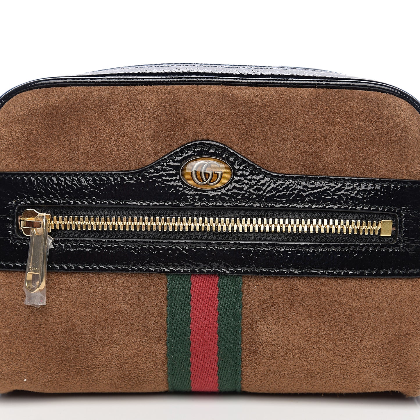Suede Small Ophidia Belt Bag 75 30 Brown