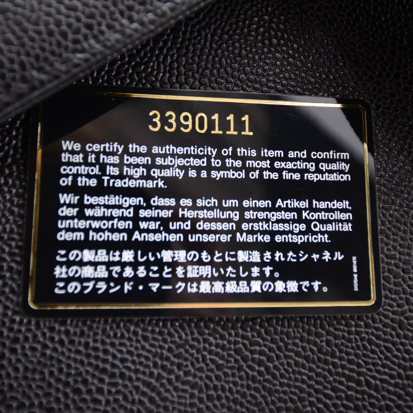 Caviar XL Weekender Bag Black