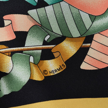 Hermes Silk Les Girouettes Scarf 90 4 of 10