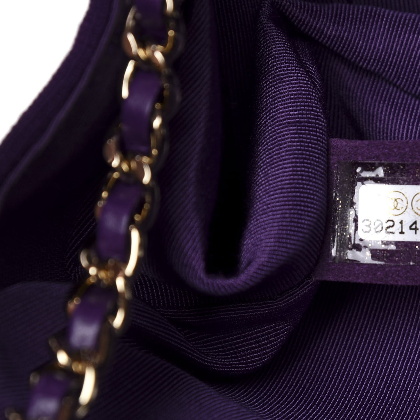 Jersey Quilted Camera Case Purple